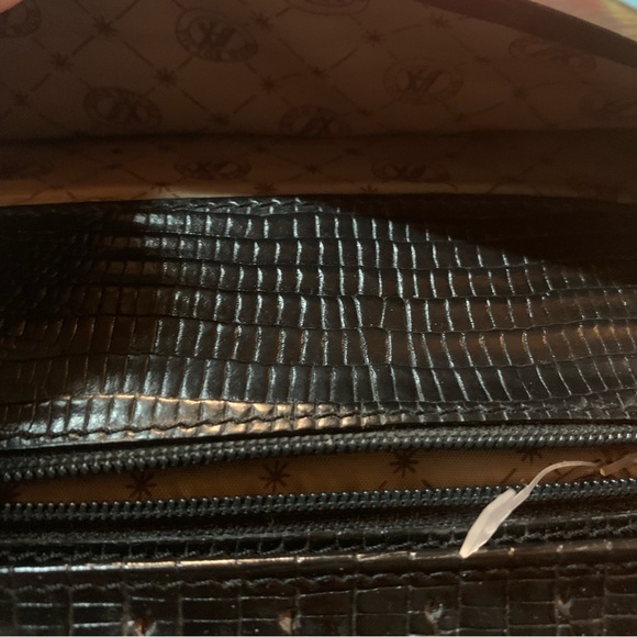 Vintage Victor Hugo Mens Black Leather Wallet 4.75”x6” big - Picture 5 of 9